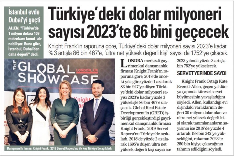 Türkiye'deki Dolar Milyoneri Sayısı 2023'te 86 Bini Geçecek
